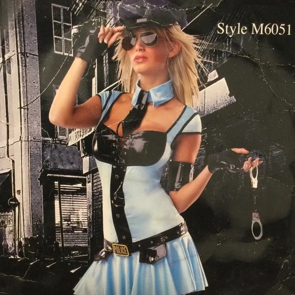 Masquerade Costumes Police Girl - Picture 1 of 1
